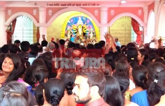 Ramakrishna Missions observe Durga Puja in 8 Districts of Tripura 